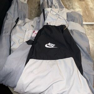 Nike Two-Tone Black and Gray Jacket